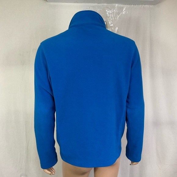 Lacoste Sport Men’s Blue Devanlay Long Sleeve Fleece Full Zip Jacket Size XL - Picture 5 of 14